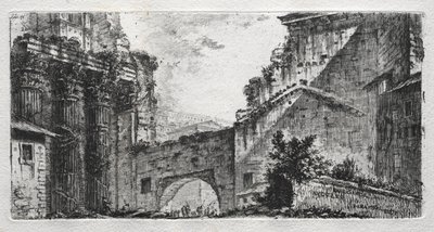 Augustus Forumu by Giovanni Battista Piranesi