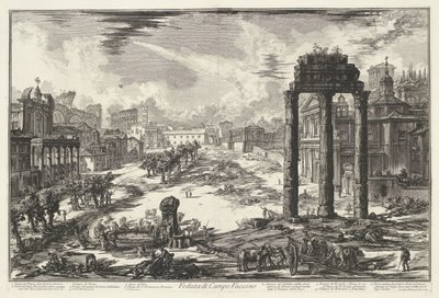 Forum Romanum te Roma Campo Vaccino