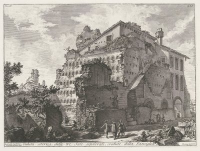 Graftombe van familie van keizer Augustus Aug.to Ailesi