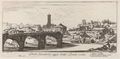 Ponte Senatorio bugün Ponte Rotto