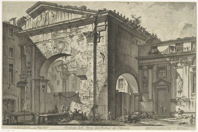 Porticus van Octavia te Roma Octavia Portico