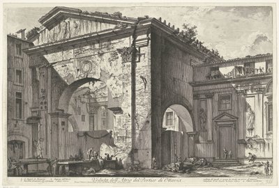 Porticus van Octavia te Roma Octavia Portico