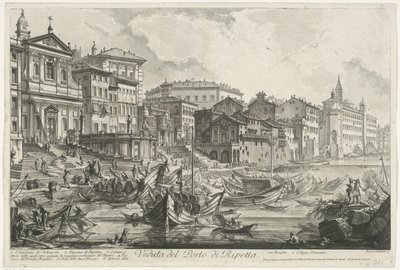 Ripetta te Roma Limanı Ripetta Limanı