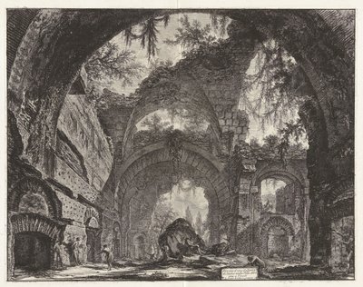 d kalıntıları by Giovanni Battista Piranesi