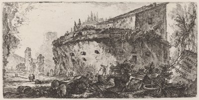 Scipio ailesinin mezarı by Giovanni Battista Piranesi