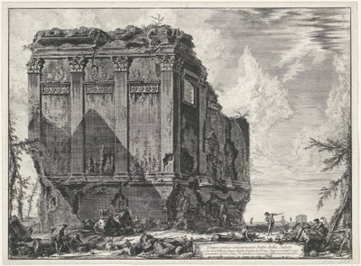 Tempel van Salus bij Roma Rom