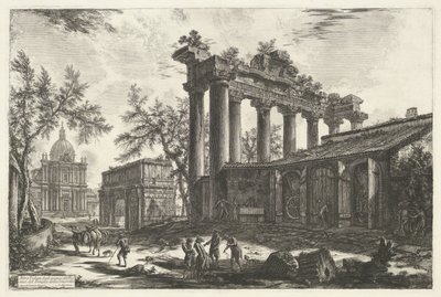 Tempel van Saturnus te Roma Concordia Tapınağı