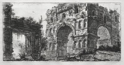 Diana Tapınağı by Giovanni Battista Piranesi