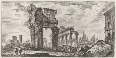 Jüpiter Thunder Tapınağı by Giovanni Battista Piranesi