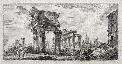 Jüpiter Thunder Tapınağı by Giovanni Battista Piranesi