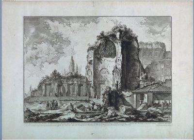 Roma'daki Venüs Tapınağı by Giovanni Battista Piranesi