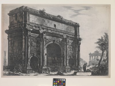 Septimus Severus Kemeri (gravür) by Giovanni Battista Piranesi