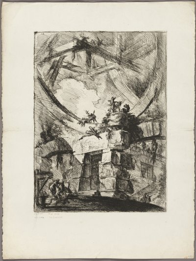 Dev Çark, Hayali Hapishanelerden 9 numaralı plaka by Giovanni Battista Piranesi