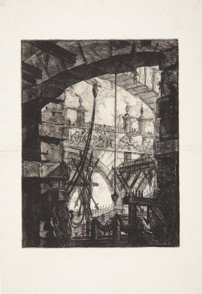 Büyük Piazza by Giovanni Battista Piranesi