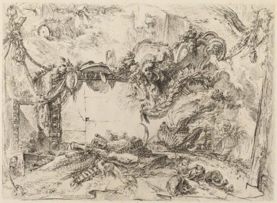 Anıtsal Tablet by Giovanni Battista Piranesi