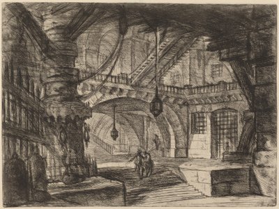Zincirli İskele by Giovanni Battista Piranesi