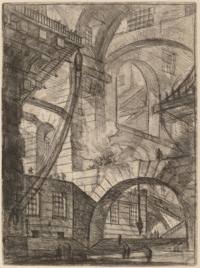Sigara Ateşi by Giovanni Battista Piranesi
