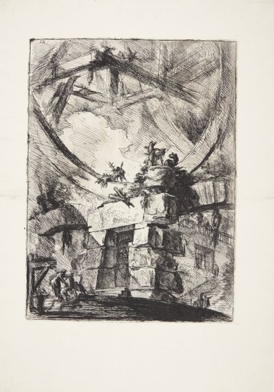 dev tekerlek by Giovanni Battista Piranesi