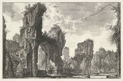 Thermen van Caracalla te Roma Sisto Harabeleri veya Antoninus Hamamı