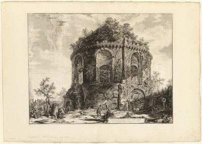 Via Tiburtina üzerindeki Sözde Tempio della Tosse
