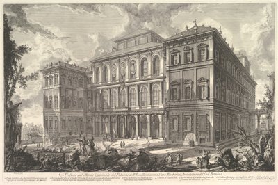 Ünlü Barberini ailesinin Quirinal Tepesi