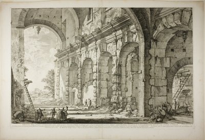 İmparator Domitian tarafından inşa edilen, Flavian Amfitiyatrosu ile ilişkilendirilen ve genellikle Curia Hostilia olarak adlandırılan Vahşi Hayvan Kafeslerinin üst katının Views of Rome