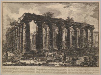 Différentes vues de ..., yak. 1748. by Giovanni Battista Piranesi