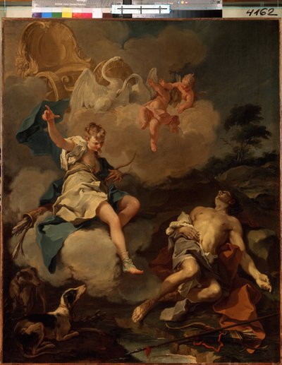 Diana ve Endymion (Diana ve Endymion). Yunan mitolojisinde Diana (Artemis) gece boyunca Endymion