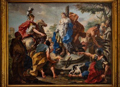 Olindo ve Sophronia by Giovanni Battista Pittoni