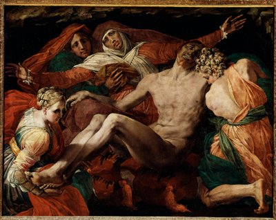 Pieta (resim by Giovanni Battista Rosso Fiorentino