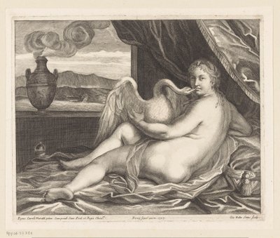 Leda ve kuğu by Giovanni Battista Sintes
