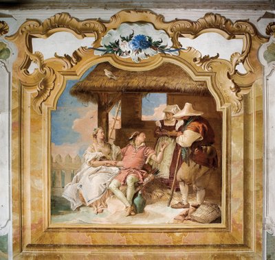 Angelica ve Medoro, Palazzina