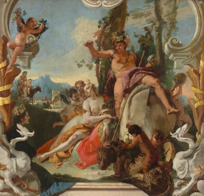 Bacchus ve Ariadne by Giovanni Battista Tiepolo