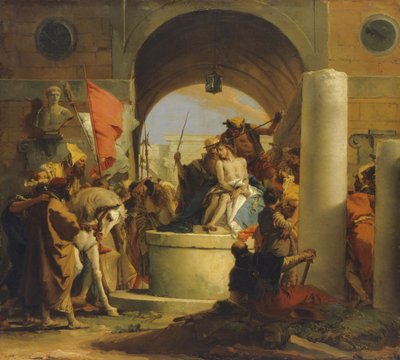 Dikenler tacı by Giovanni Battista Tiepolo