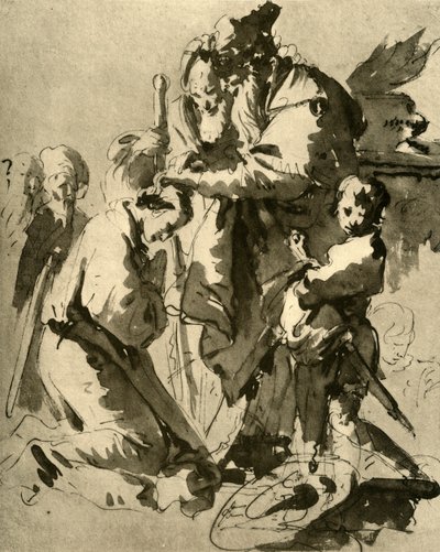Genç bir askerin adanması, 1735-1740, 1928 by Giovanni Battista Tiepolo