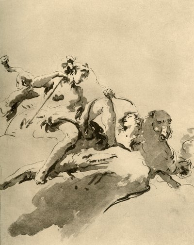 Diana, 18. yüzyılın ortaları, 1928 by Giovanni Battista Tiepolo