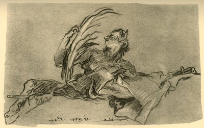 Kadın Faun, c1761, 1928 by Giovanni Battista Tiepolo