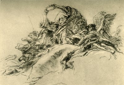 Tanrı Baba ve Melekler, c1754, 1928 by Giovanni Battista Tiepolo