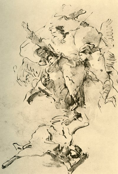 Meleklerle çevrili Baba Tanrı, 1758-1759, 1928 by Giovanni Battista Tiepolo
