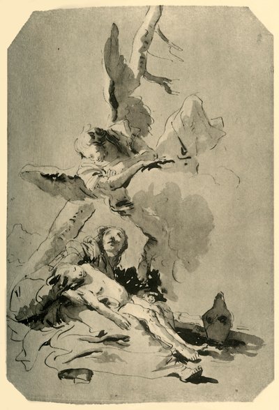 Hacer ve İsmail, 1735, 1928 by Giovanni Battista Tiepolo
