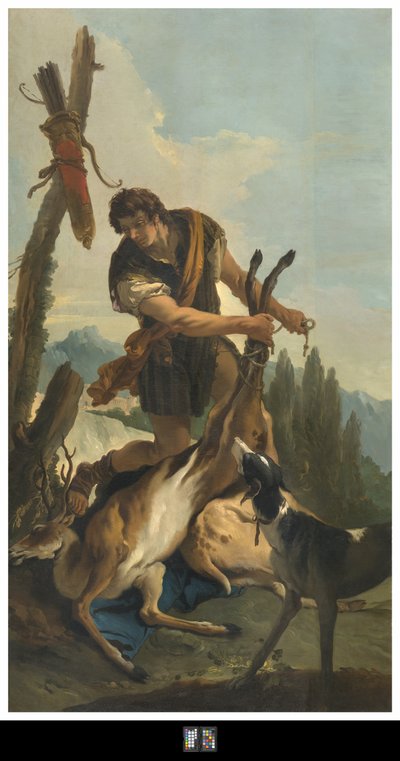 Geyikli Avcı, 1718 by Giovanni Battista Tiepolo