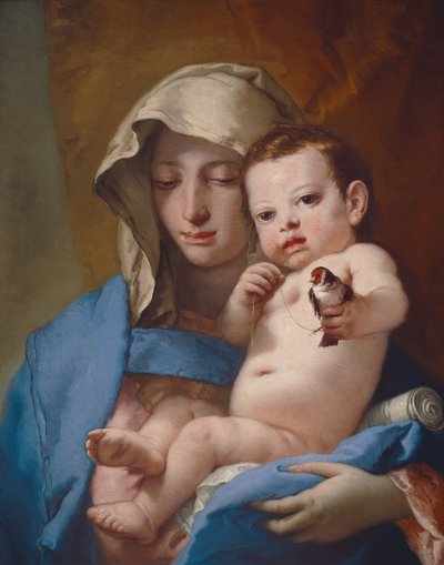 Saka Kuşu Madonna, c. 17671770. by Giovanni Battista Tiepolo