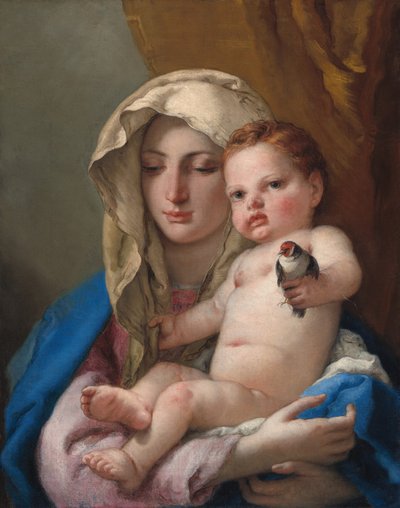 Saka Kuşu Madonna, c. 17671770. by Giovanni Battista Tiepolo