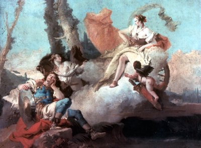 Rinaldo Armida tarafından Büyülendi 1742-1745 by Giovanni Battista Tiepolo