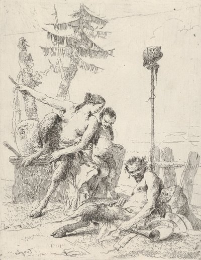 Satyr Ailesi Pan ve Ailesi, Scherzi