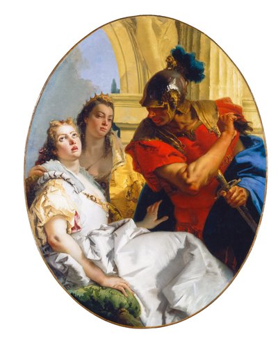 Antik Tarihten Sahne, c. 1750. by Giovanni Battista Tiepolo