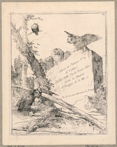 Fantastik Şakalar by Giovanni Battista Tiepolo