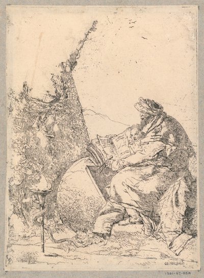 Fantastik Şakalar by Giovanni Battista Tiepolo
