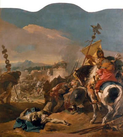 Kartaca'nın Ele Geçirilmesi, 1725-29 by Giovanni Battista Tiepolo