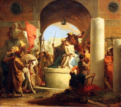 Dikenli Taç Deutsch: Dornenkrönung Christi Russian: Dikenli Taç by Giovanni Battista Tiepolo